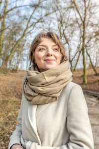 Šála s příměsí kašmírské vlny